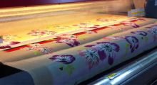 The area of digital textile printing 