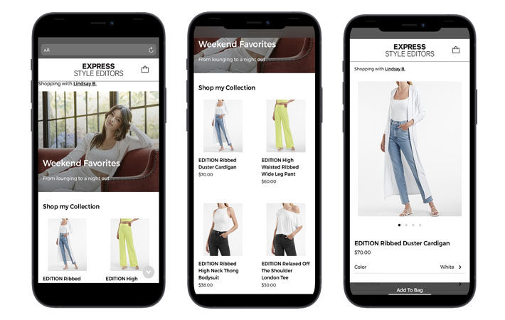 US fashion retailer Express launches community commerce programme