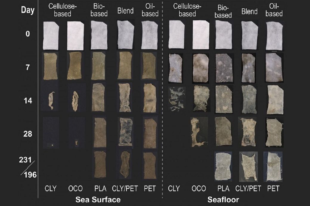 US study finds PLA & oil-based fabrics resist degradation