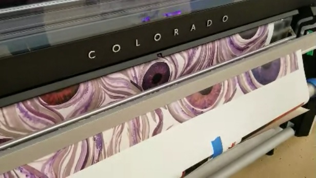 Aurora’s printable textiles on show at SGIA Expo 2018